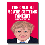 The Only BJ  Valentine's Card